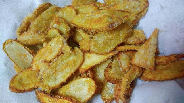 ごぼうの唐揚げ